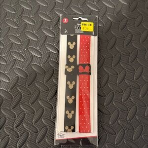 Disney Mickey Mouse Black and Red pen holders